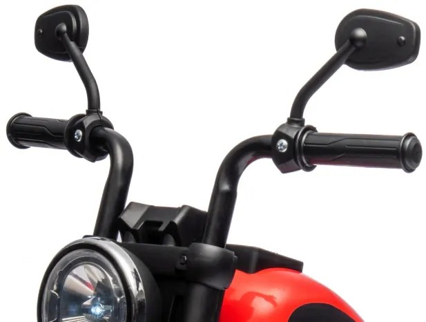 Elektrická motorka Eagle červená