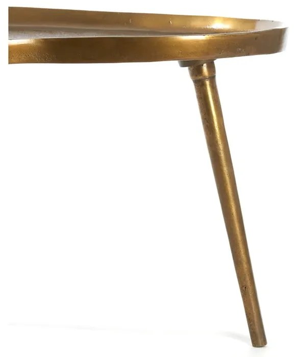 Kovový odkladací stolík 60x80 cm Lienz – Light &amp; Living