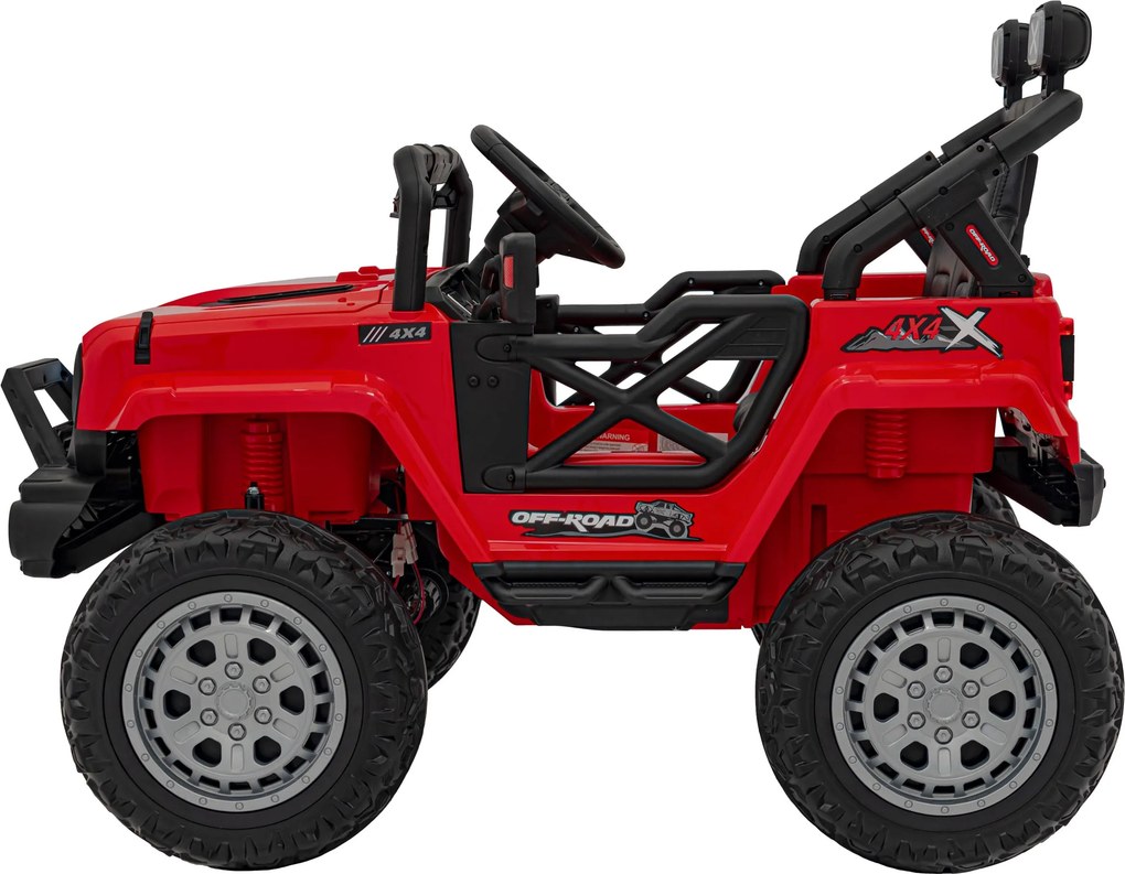 Ramiz Detské elektrické auto OFF ROAD Speed Červené