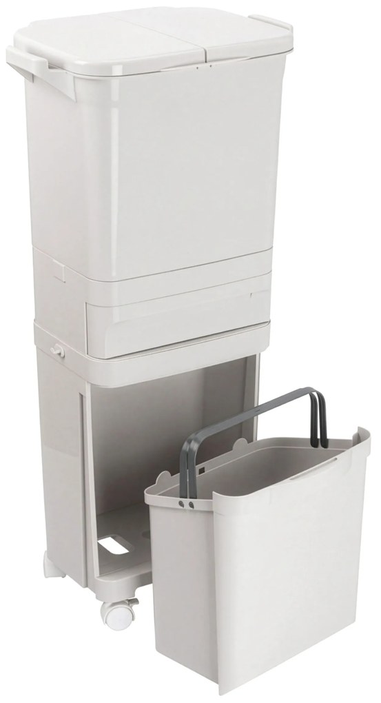 Odpadkový kôš NARDAN 42 L sivý