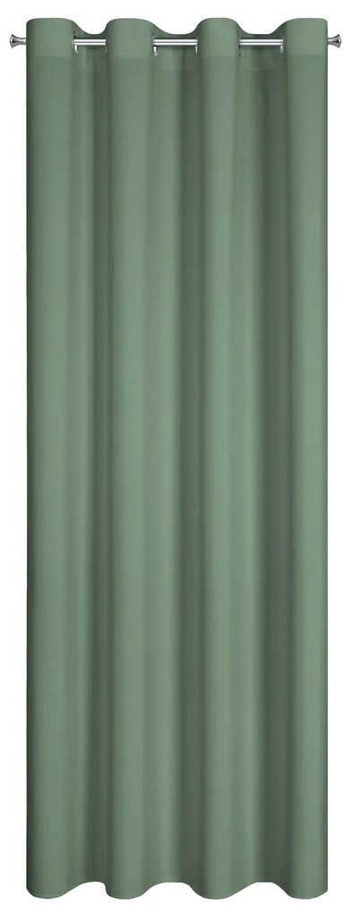 ZÁVES NA KRÚŽKOCH RITA 140X250 CM TMAVOMÄTOVÁ