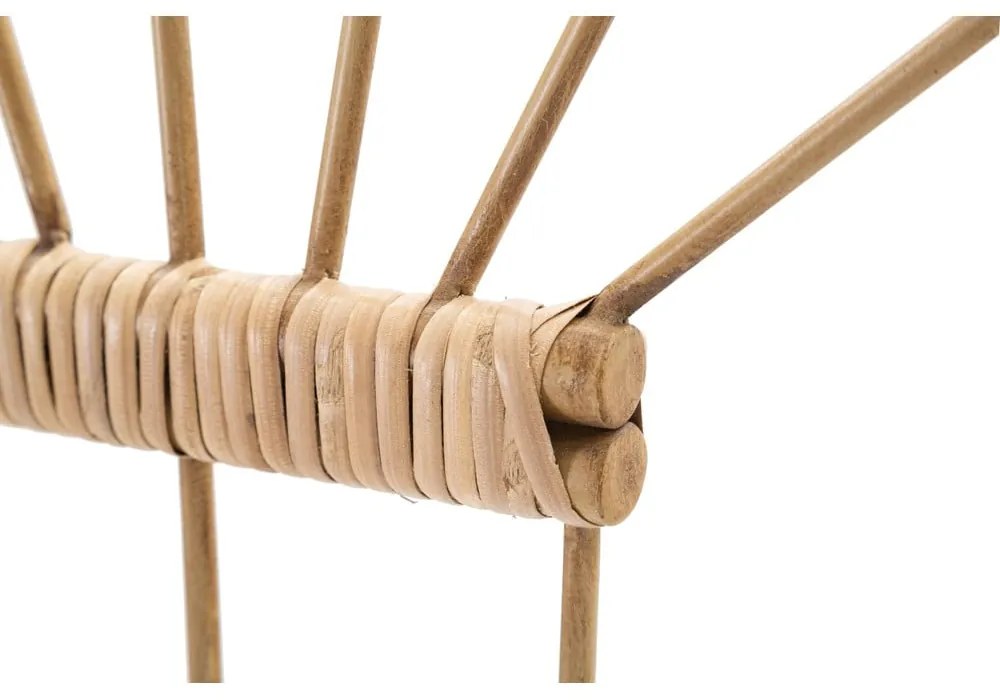 Kovový nástenný vešiak v prírodnej farbe Panama - Mauro Ferretti