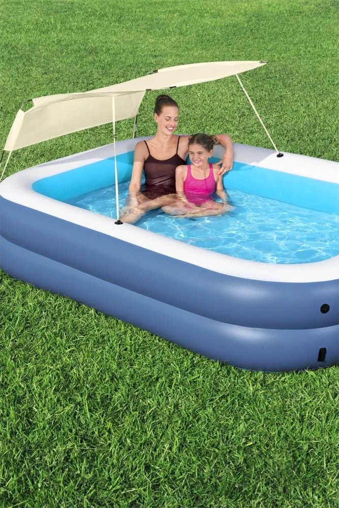 Bestway 54449 Nafukovací Bazén so Striežkou 2.54m x 1.78m x 140cm