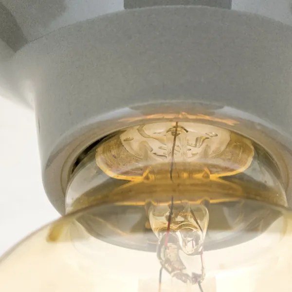 Orion - Stropné svietidlo FROST 1xE27/60W/230V sivé