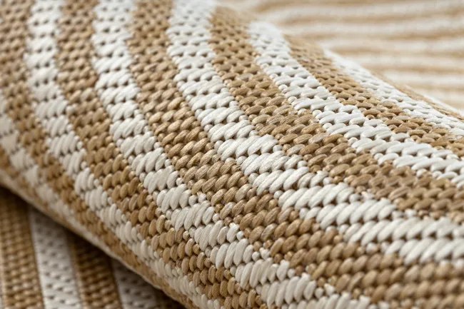 Koberec ORGANIC 1835 geometrický, krémový / naturálny