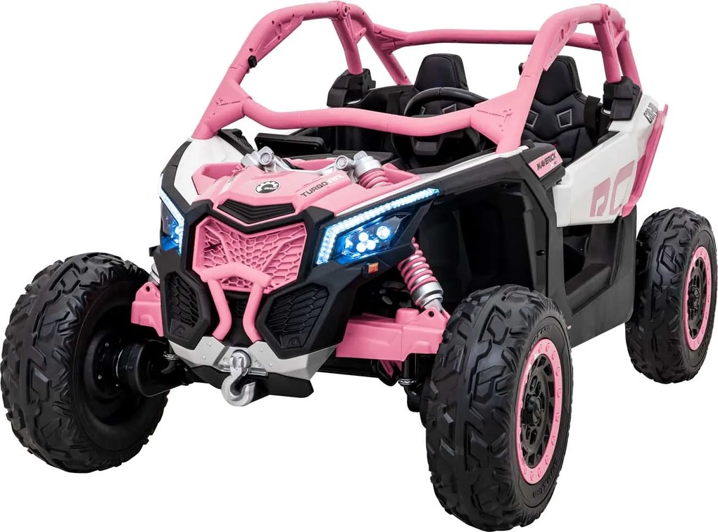 Ramiz Detské elektrické auto Buggy Maverick Turbo RR Ružové