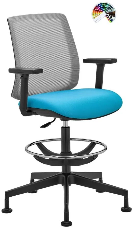 RIM Kancelárske kreslo VICTORY VI 1421 čalúnenie FAME, STEP, OCEANIC, CRISP