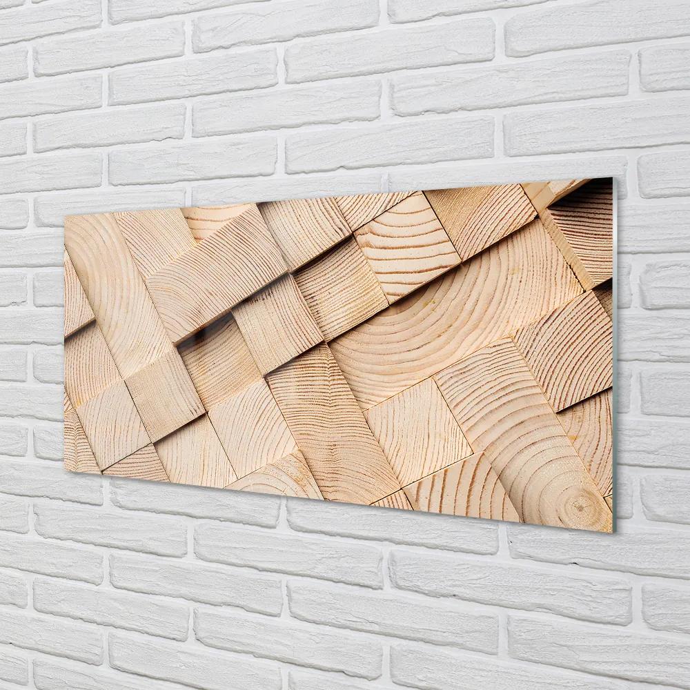 Obraz plexi Zloženie zrna dreva 100x50 cm