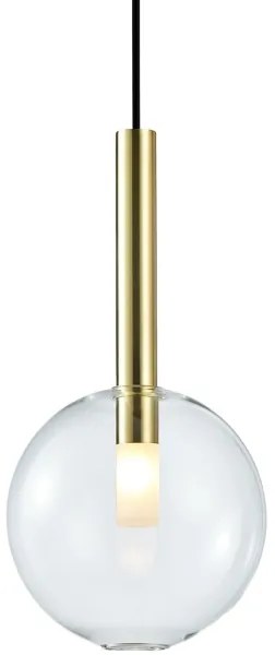 Luster na lanku NIKO 1xG9/9W/230V pr. 20 cm zlatá