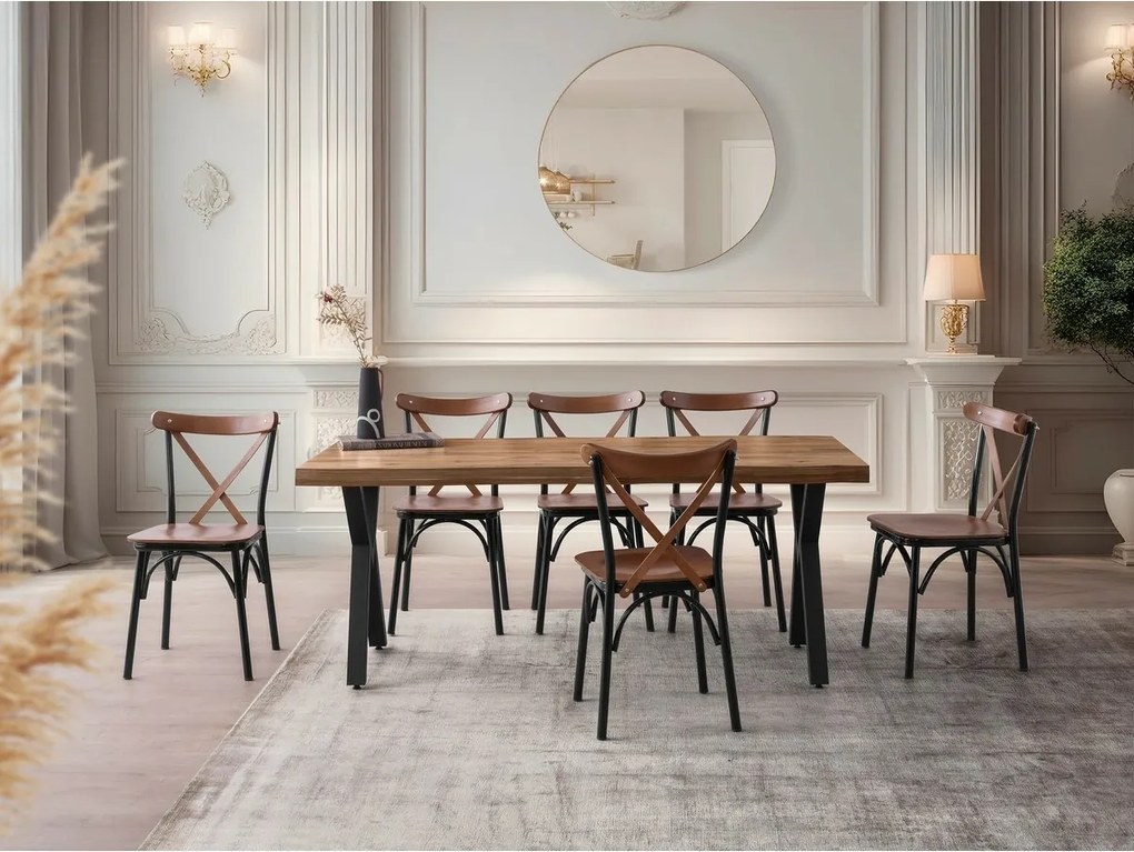 Jedálenský stôl Gala Walnut