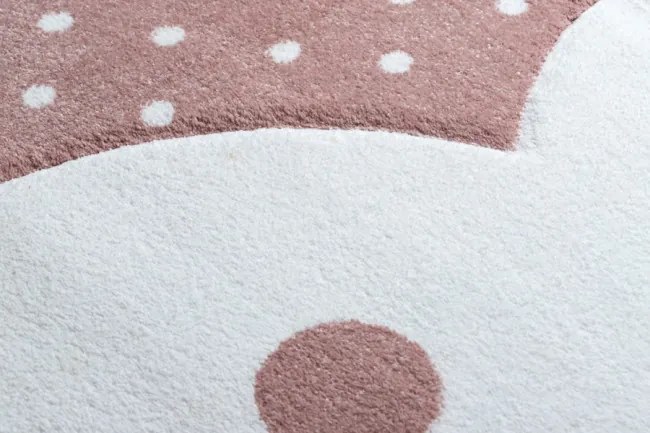 Koberec PETIT BUNNY KRÁLIK ružový