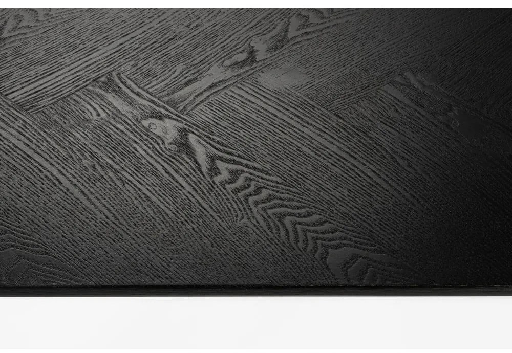 Čierny konzolový stolík 40x120 cm Fabio – White Label