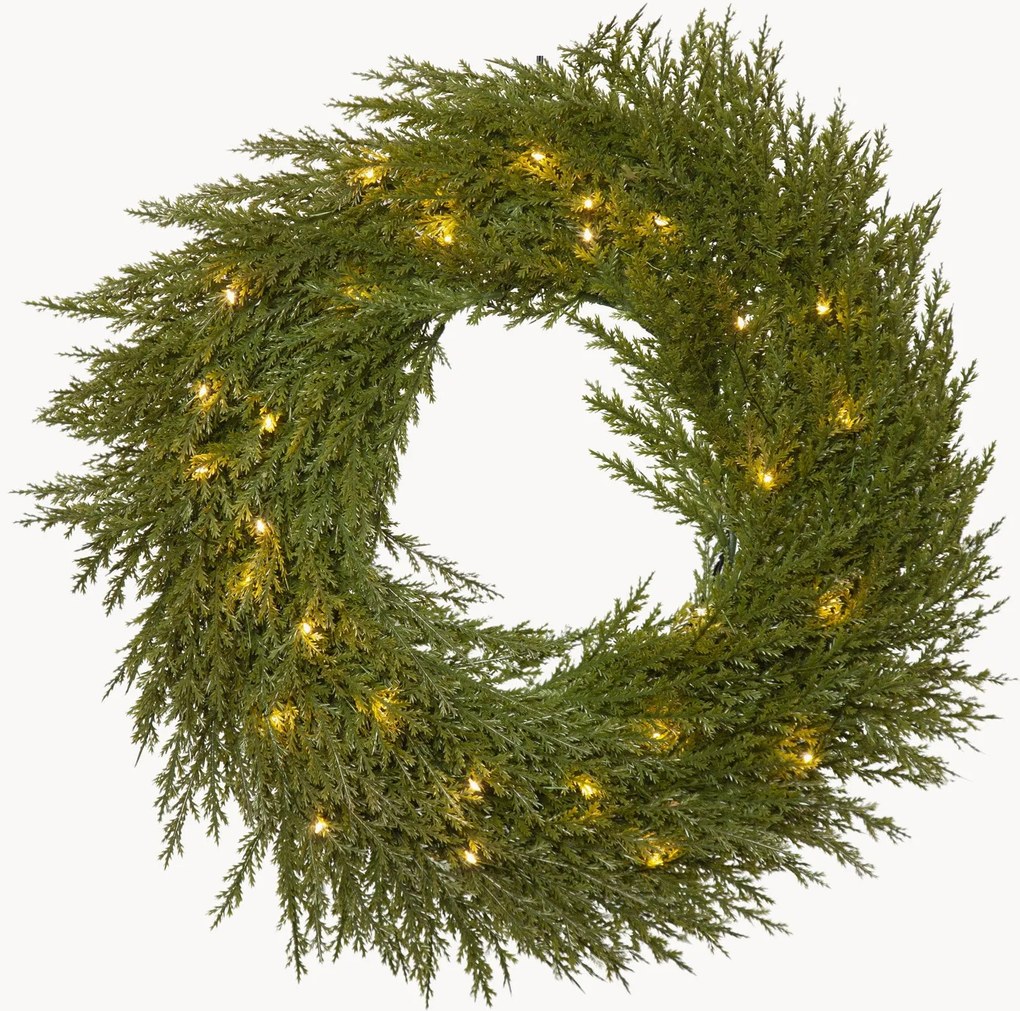Exteriérový LED veniec's funkciou časovača Thuja