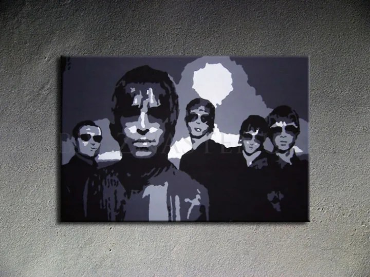 Ručne maľovaný POP Art obraz Oasis | rôzne rozmery