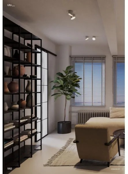 Redo 01-1625 - LED Bodové svietidlo UTO LED/6W/230V pr. 9 cm biela