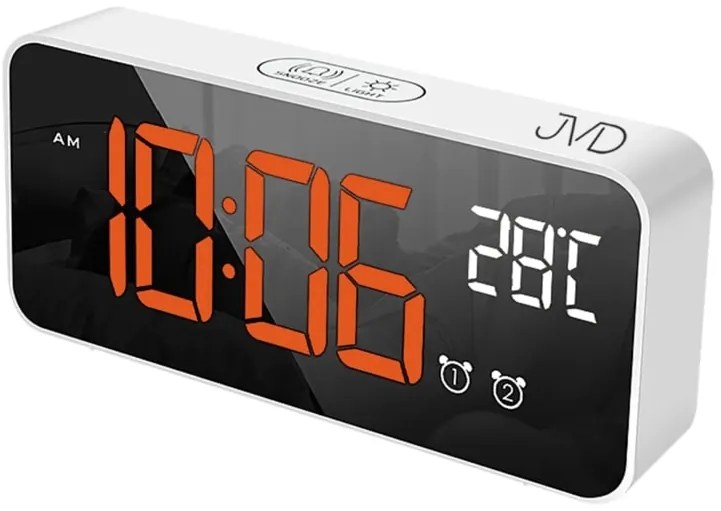 Budík do siete JVD SB8005.2, 15cm