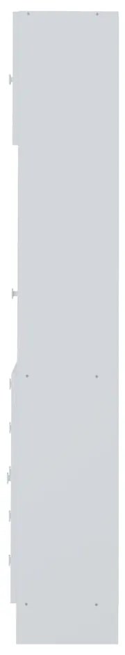 Biela kúpeľňová skrinka 90x182 cm Combi – TemaHome