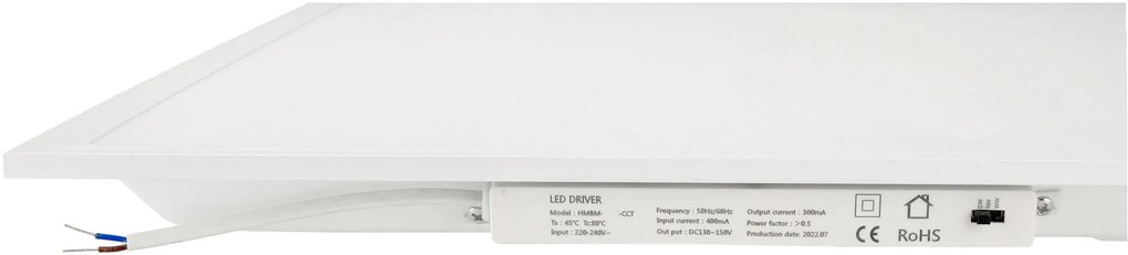 BERGE LED panel CCT - 60W - 60x60 cm - zapustený