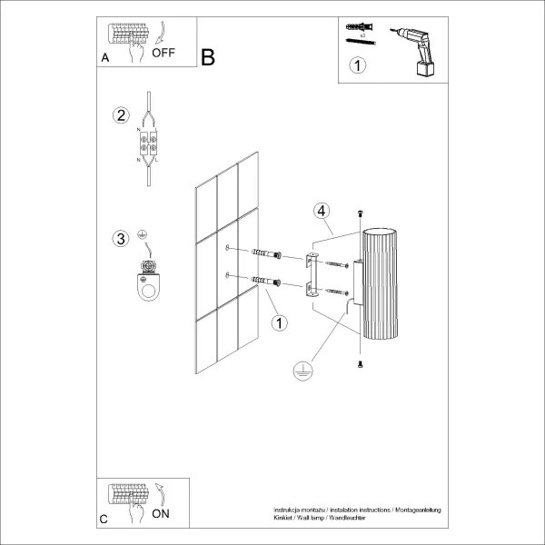 Brilagi - LED nástenné svietidlo CRESTO 2xGU10/10W/230V 20 cm krémové