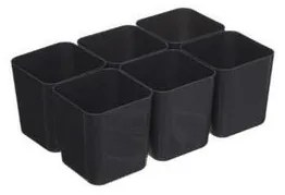 Organizér na kreatívu, LEGO a dielňu 7v1 SAMBA, vložka + 6 priehradiek, 7v1, 31x22x17