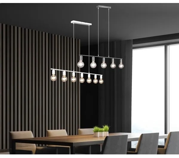 Reality - Luster na lanku VANNES 7xE27/40W/230V