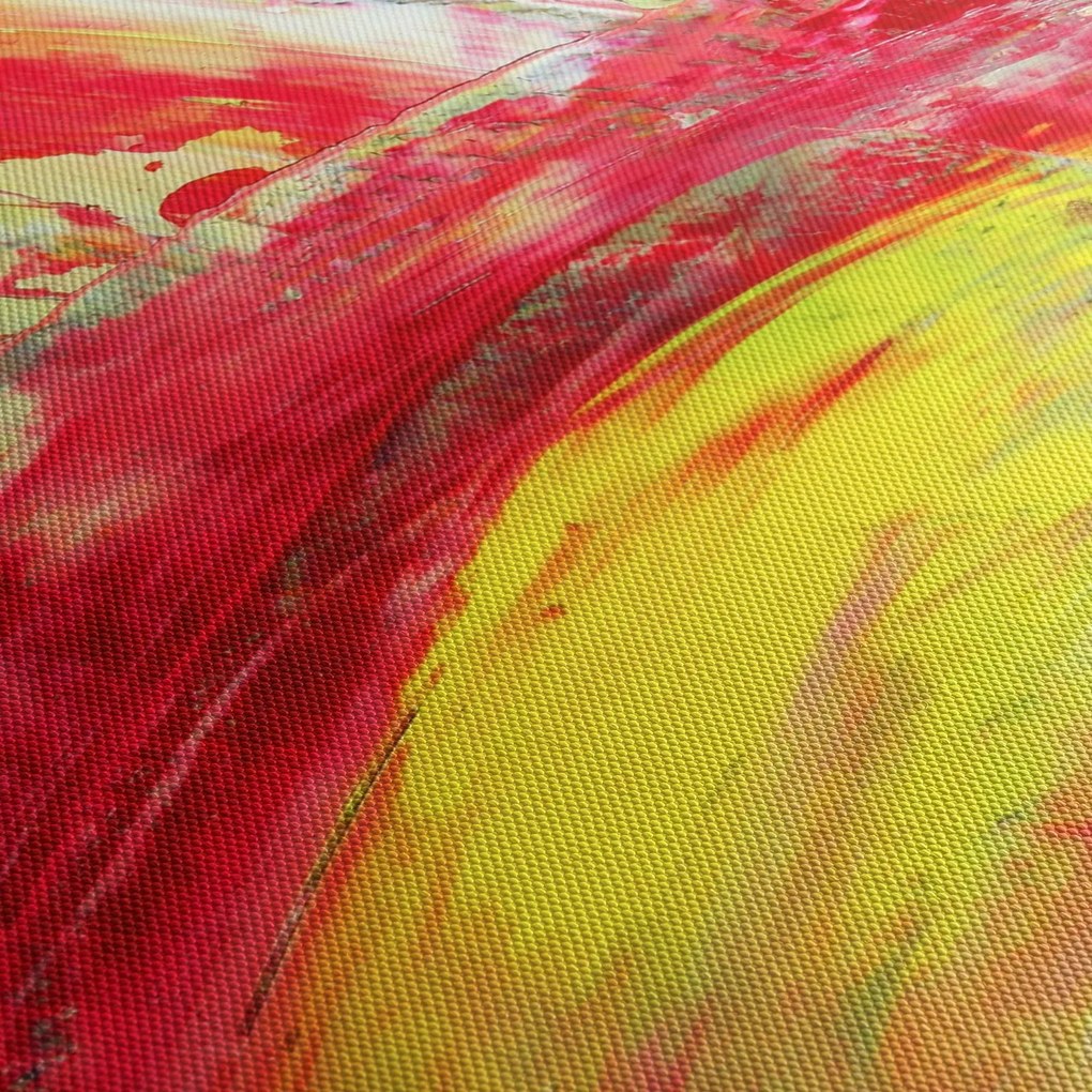 Obraz abstrakcie - maľba (90x60 cm)