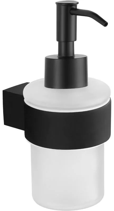 Mexen Adox, nástenný dávkovač mydla, čierna matná, 70182388-70