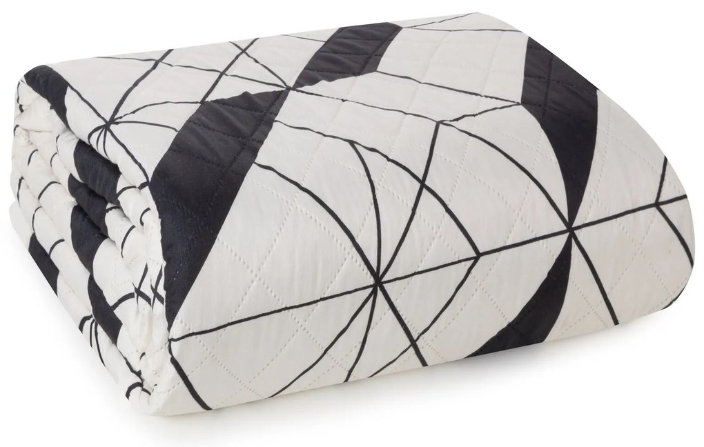 PREHOZ NA POSTEĽ GEO 01 200X220 CM VZOROVANÝ