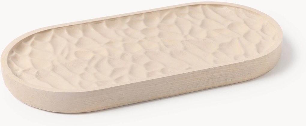 Dekoračný podnos z jaseňového dreva Camila, Š 30 cm