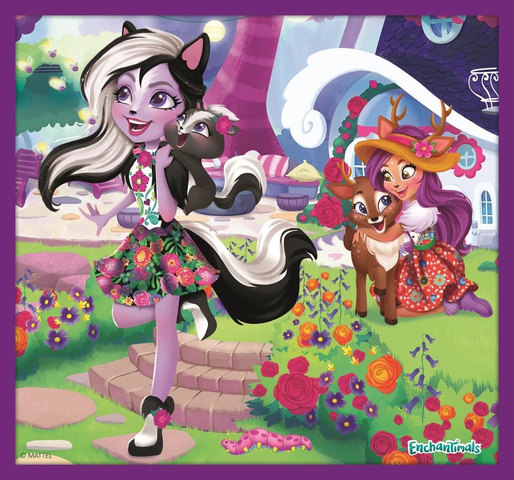 TREFL Puzzle Enchantimals 10v1
