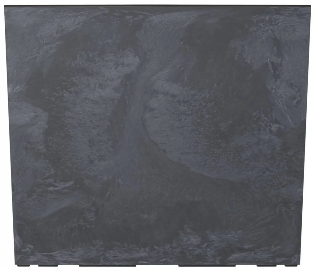 Vysoký kvetináč s vložkou CORBI antracit