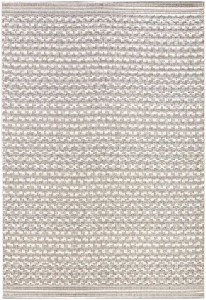 Hanse Home, Kusový koberec Meadow 102467 – na von aj na doma, 80x200, šedá, chodba / predsieň