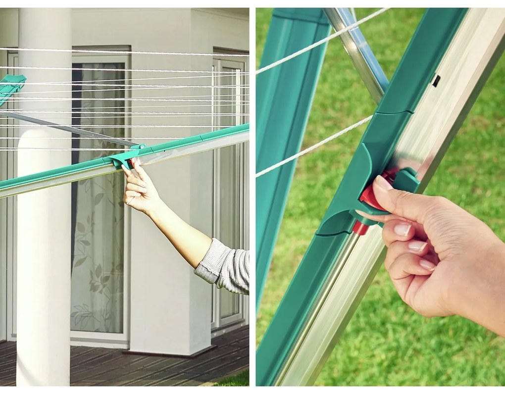 Leifheit Vonkajší sušiak Linomatic 500 Deluxe Cover 82007, M