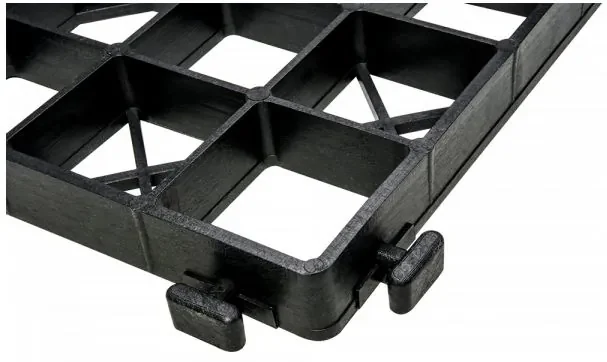 Bestent Zatrávňovacia dlažba plastová 33,3x33,3cm Black OPTIMAL GRID