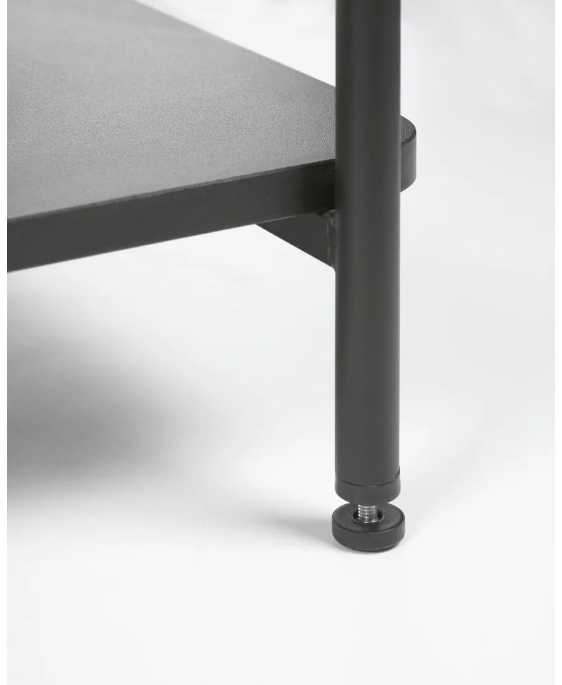 Čierny kovový set do predsiene Kave Home Galatia