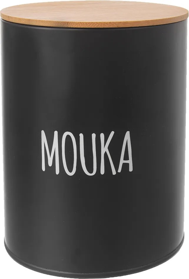 Orion Plechová dóza na múku BLACK