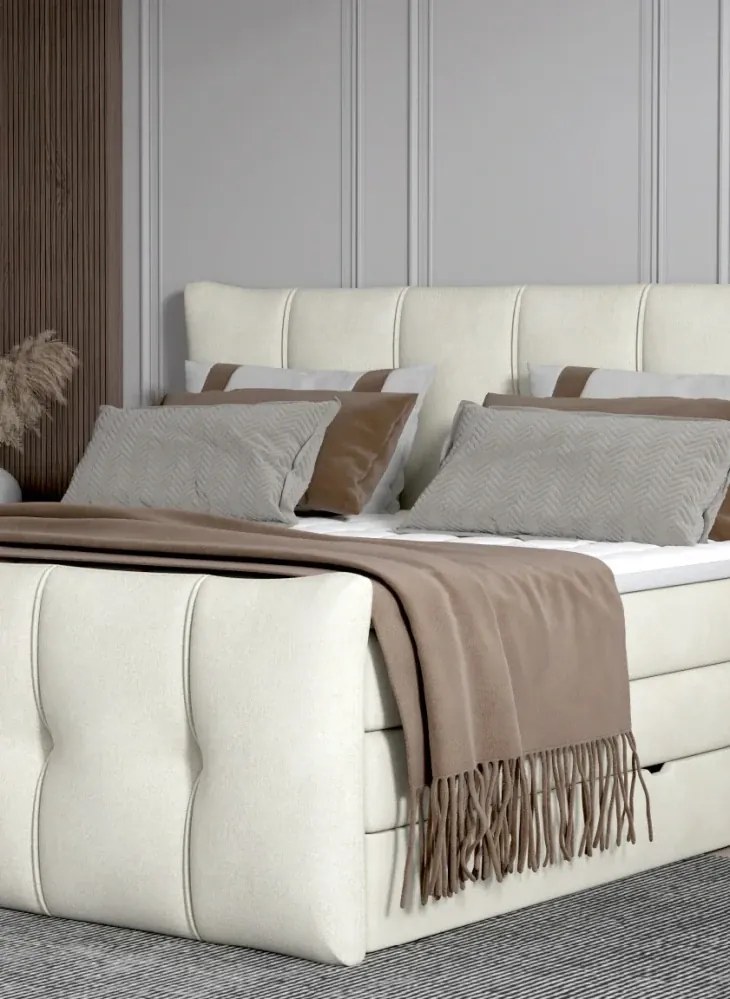 Boxspring posteľ ZENOVA
