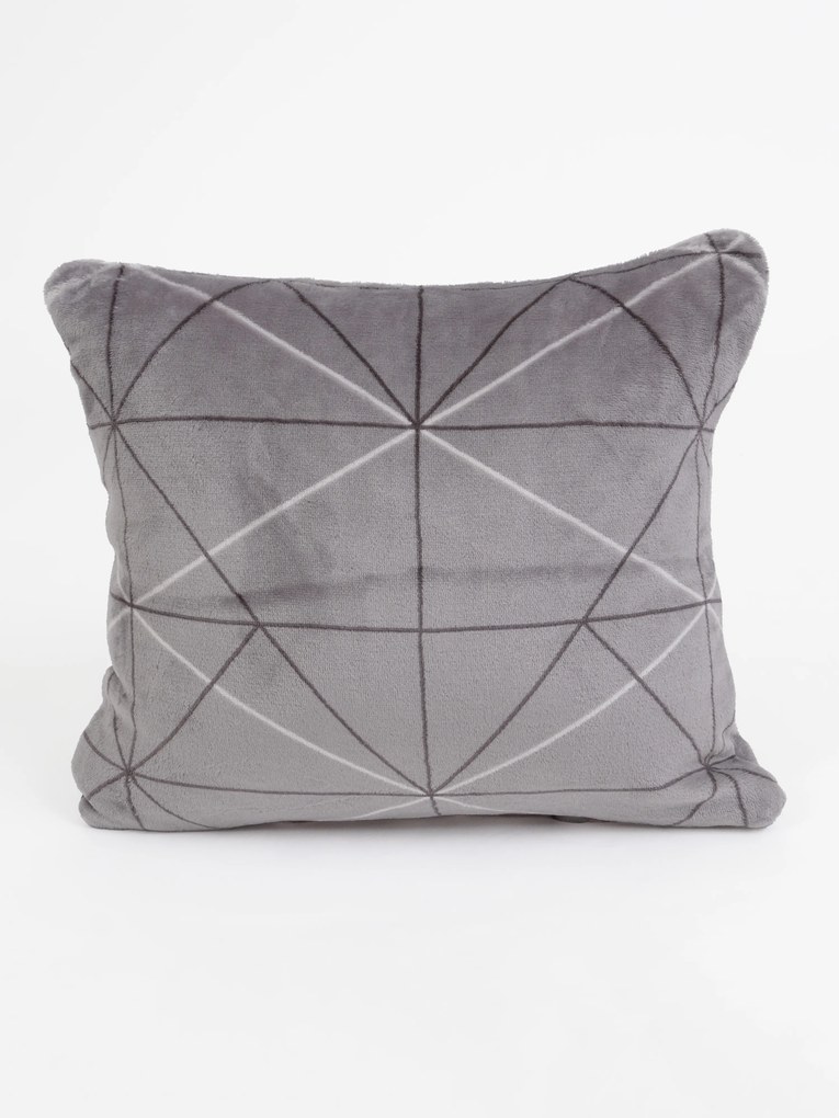 Obliečka na vankúšik mikroplyš Exclusive 40 × 40 cm - Sebastian šedý