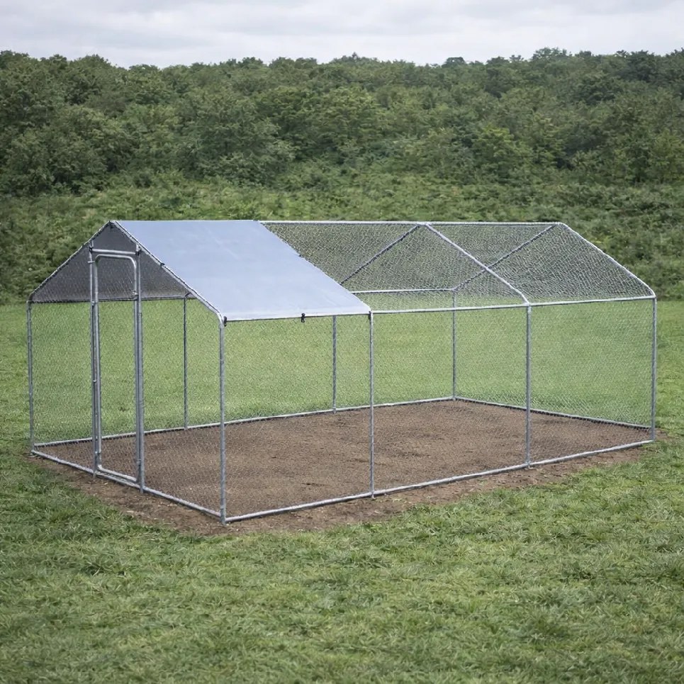 Výbeh pre sliepky BestBerg BBCH‑18 / 18 m² / 300 × 600 × 195 cm / kurník