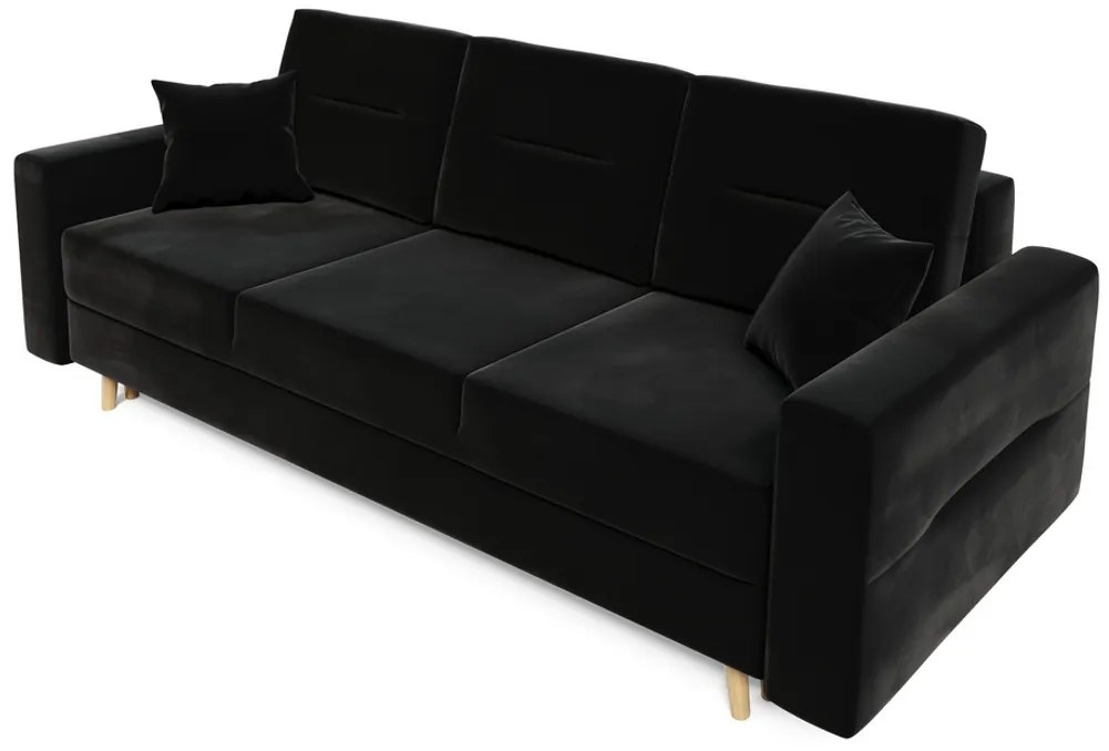 Rozkladacia čalúnená pohovka GISELA, 230x87x87, itaka 15