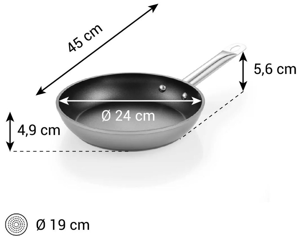 Tescoma Panvica GrandCHEF+ pr. 24 cm, pr. 24 cm