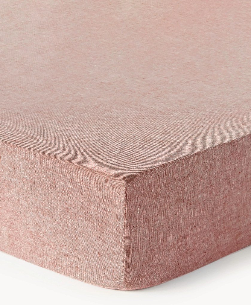 Elastická ľanová plachta na topper matrac Linna