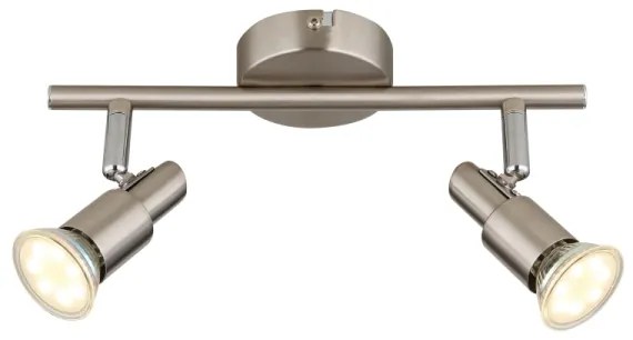 Globo 57385-2 - LED Bodové svietidlo KINLEY 2xGU10/3W/230V