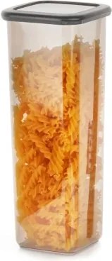 Dóza na potraviny 2 l, šedá čira%