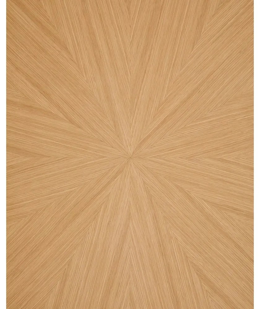 Okrúhly jedálenský stôl s doskou v dubovom dekore ø 120 cm Naanim – Kave Home