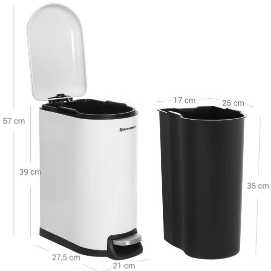 Odpadkový kôš 10 l LTB10WT