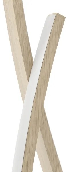 Eglo 901214 - LED Stojacia lampa GRISOLIA LED/20W/230V 4000K béžová