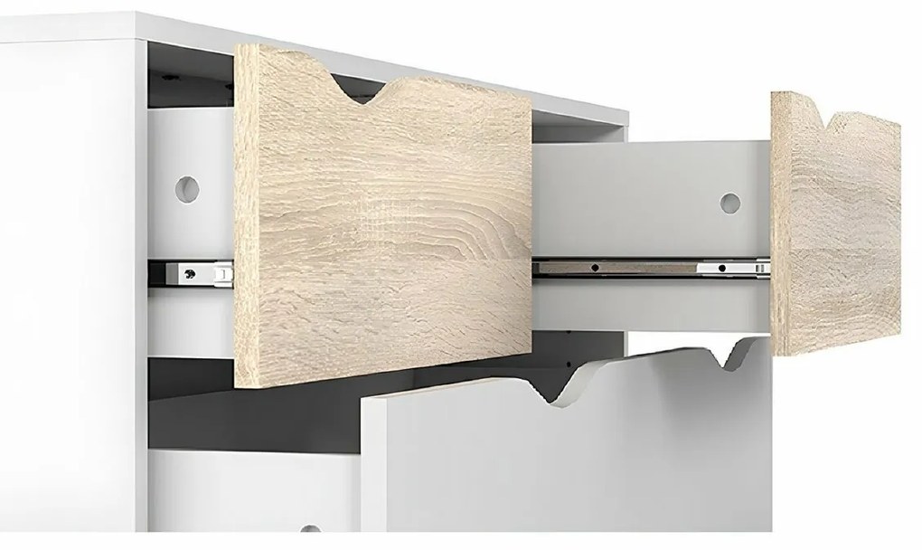 Komoda OSLO 75456, biela