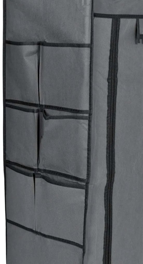 Textilný botník Mona antracit