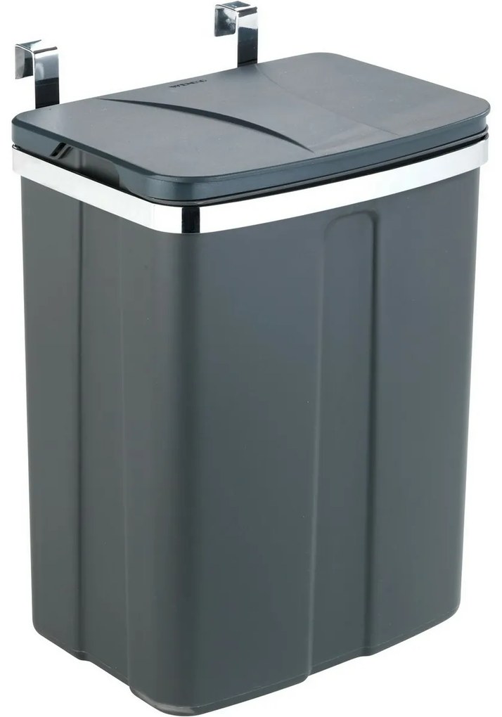 Wenko Závesný odpadkový kôš 12 l, sivá